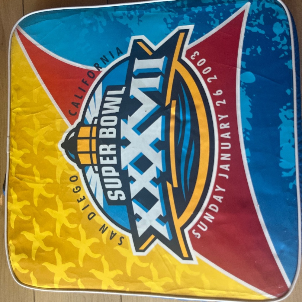 Super Bowl NFL stadium seat cushion